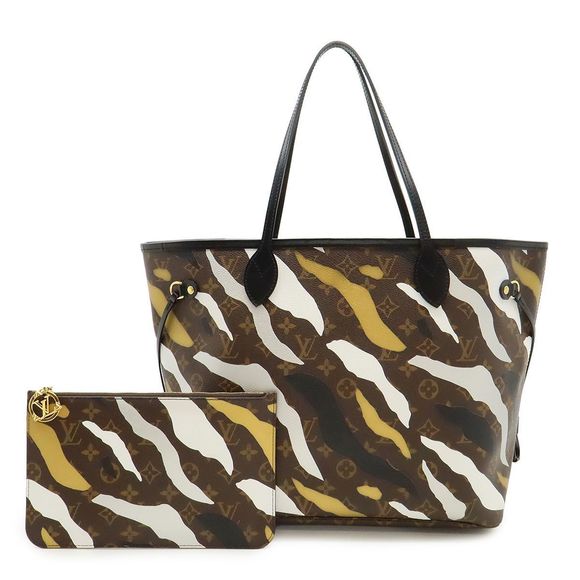 Louis Vuitton Monogram Neverfull MM League Of Legends Collaboration Tote Bag - Picture 1 of 8